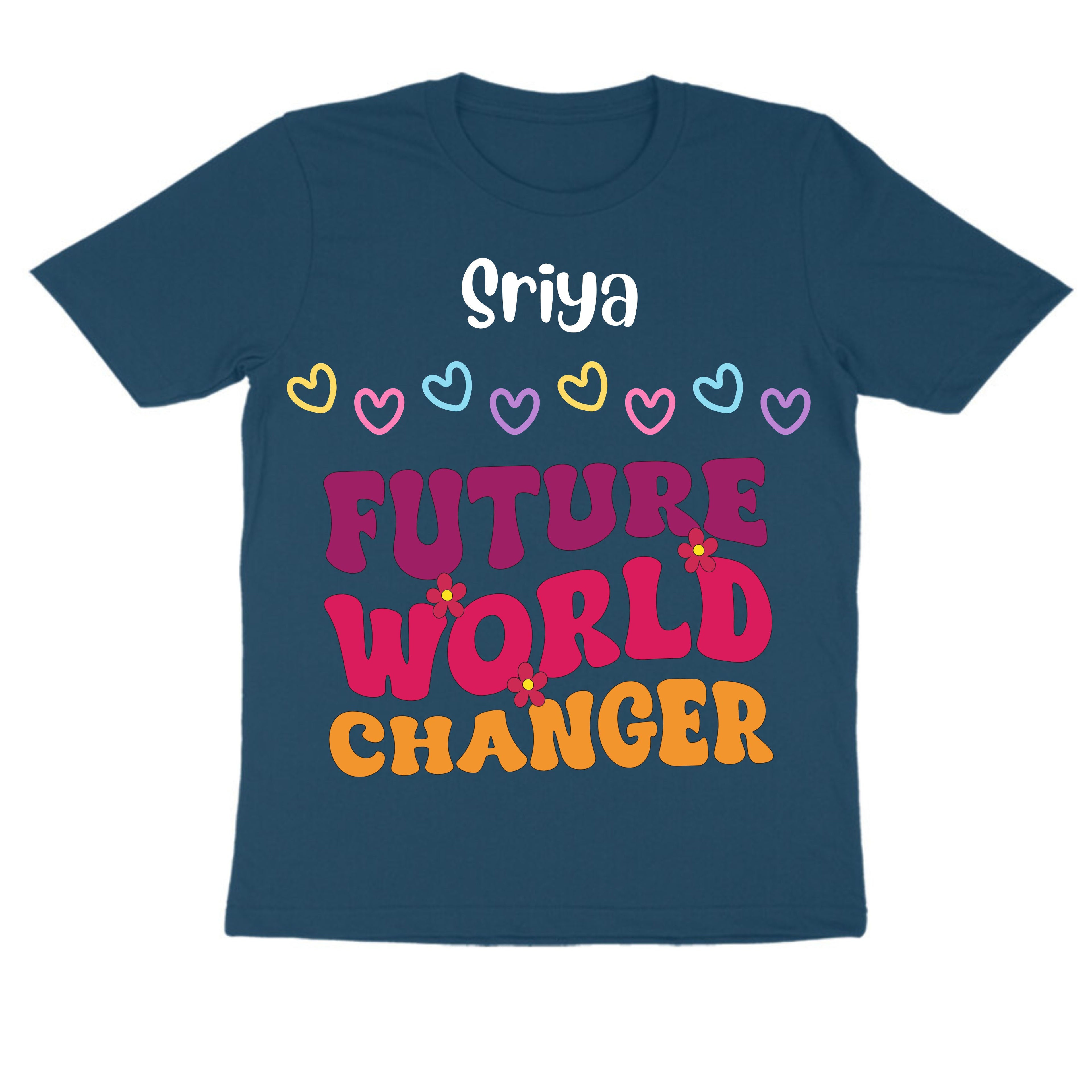 Plumlush Personalized Kids Premium 100% Soft Cotton T-Shirt | Eco-Friendly Printed Tees