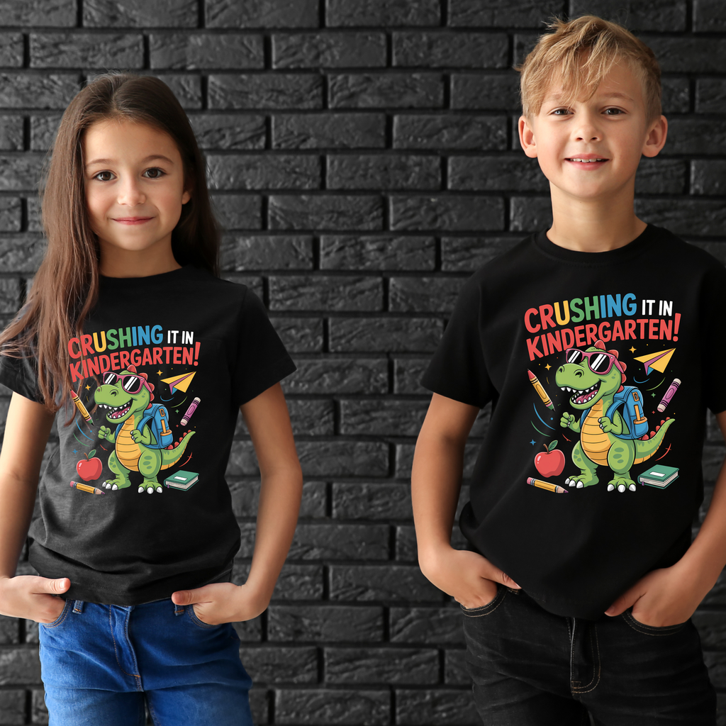 Plumlush Kids Premium 100% Soft Cotton T-Shirt | Eco-Friendly Printed Tees